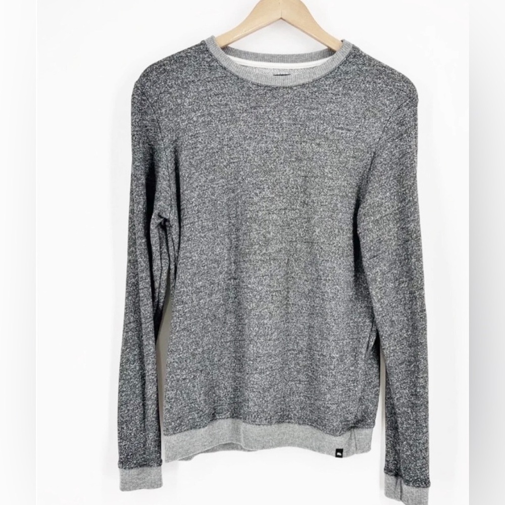 Me Undies French Terry Gray 
Large Sweater